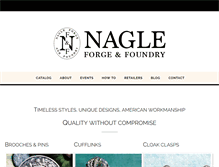Tablet Screenshot of nagleforge.com